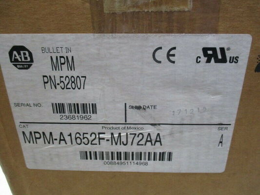 ALLEN-BRADLEY MPM-A1652F-MJ72AA MPM-serie MPM 240V AC servomotore rotativo