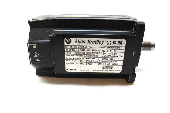 ALLEN-BRADLEY MPM-B320P-MJ72AA MP-Series MPL 480V AC Servomotore rotativo