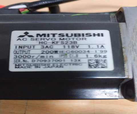 Mitsubishi HC-KFS23B Servo Motor AC Servo Amplificatore AC