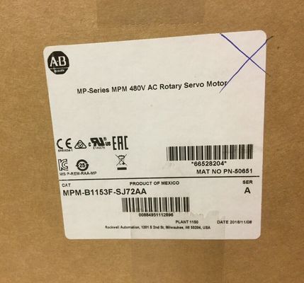 ALLEN-BRADLEY MPM-B1153F-SJ72AA MPM-serie MPM 480V AC servomotore rotativo