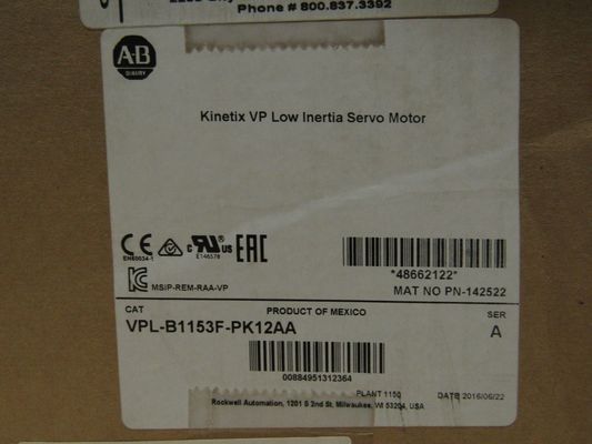 Allen-Bradley VPL-B1153E-PJ12AA Kinetix VP Servomotore a bassa inerzia
