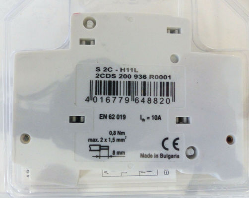 ABB 2CDS200936R0001 S2C-H11L Blocco di contatto ausiliario Servo Drive industriale Certificato CE