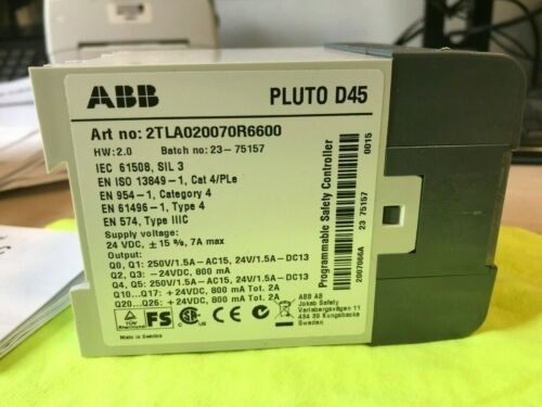 ABB 2TLA020070R6600 Pluto D45 Interruttore di serie S200
