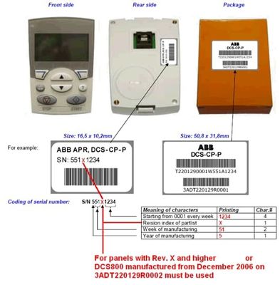 ABB 3ADT220129R1001 Interruttore di serie S200