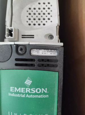 EMERSON SP4403 Tecniche di controllo Emerson Unidrive Frequenzumrichter