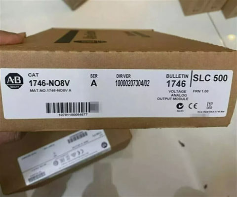 1746-NO8V Allen-Bradley 1746 Modulo di uscita analogico Numero di parte 1746-NO8V Temperatura nominale -20...55 Â°C -4...131 Â°F