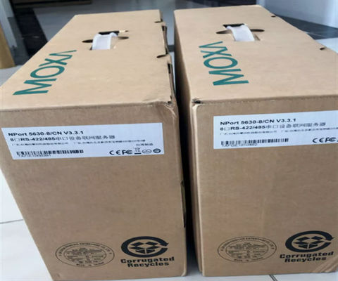 Un nuovo Moxa NPORT5630-8 8-port 422/485 Rack Serial Device Server