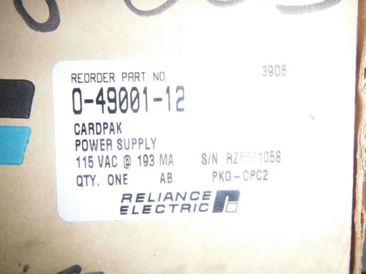 RELIANCE 0-49001-12 Reliance Electric PC Tachometro