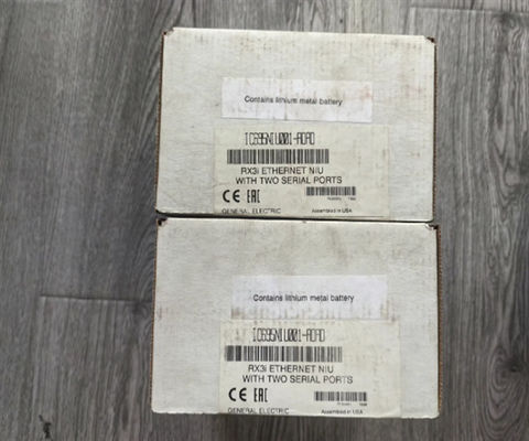 GE PACSystems RX3i Ethernet Network Interface Unit IC695NIU001 Modulo IO digitale