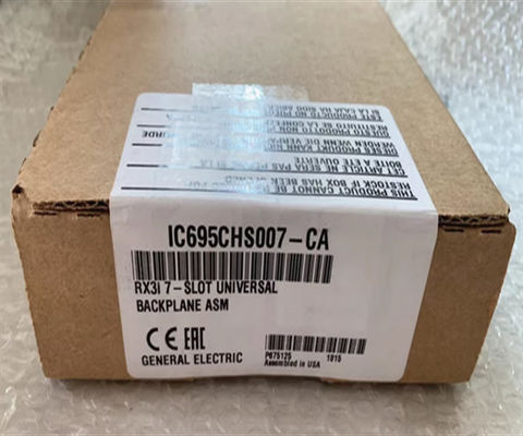 Riconfezionato GE-Emerson IC695CHS007 PACSystems Rx3i Universal Backplane