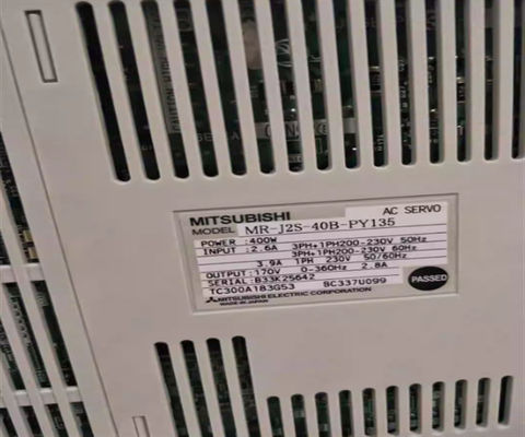 Azionamento trifase 5KW del servo amplificatore di CA di MR-J2S-40B-PY135 Mitsubishi servo