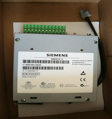 Siemens 6DD16810AG2 Modulo originale di programmazione del sistema di controllo della macchina utensile