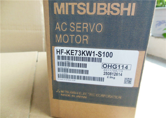 Servomotori eccellenti HF-KE73KW1-S100 di CA di MITSUBISHI 750W MR-E NUOVI in azione