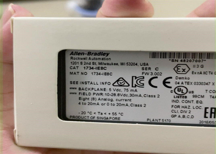 Il modulo di 1734-IE8C AB Digital la I O MI INDICA dc analogico 24V 8 della O