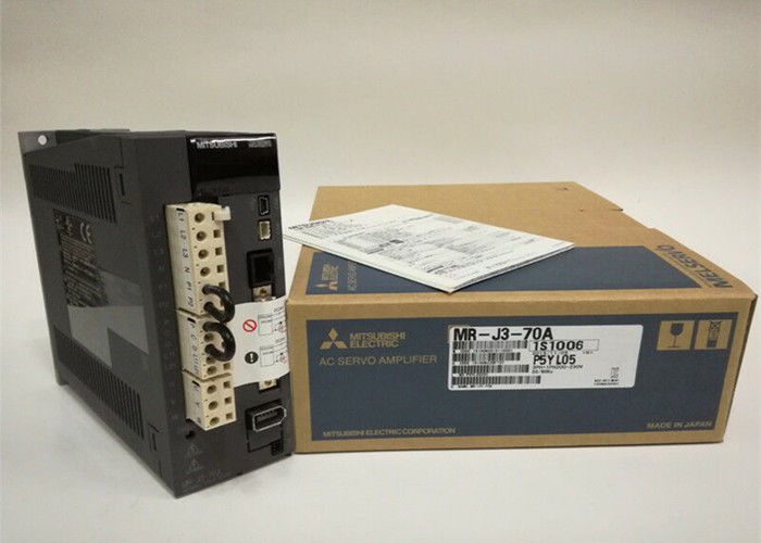 Amplificatore industriale 170V 5.8A del sistema di controllo dell'azionamento MR-J3-70A di CA di Mitsubishi 750W servo