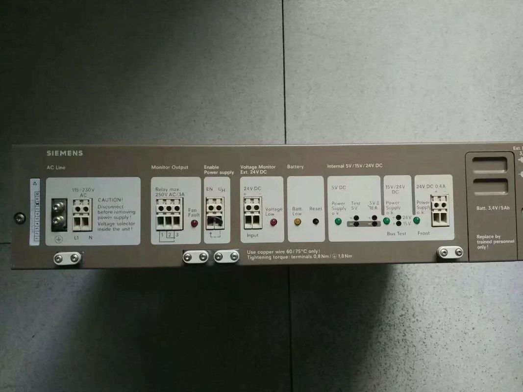 UNITÀ DI ALIMENTAZIONE F. CC 135U/EU 185U 115/230V di 6ES5955-3LC14 Siemens SIMATIC S5 955