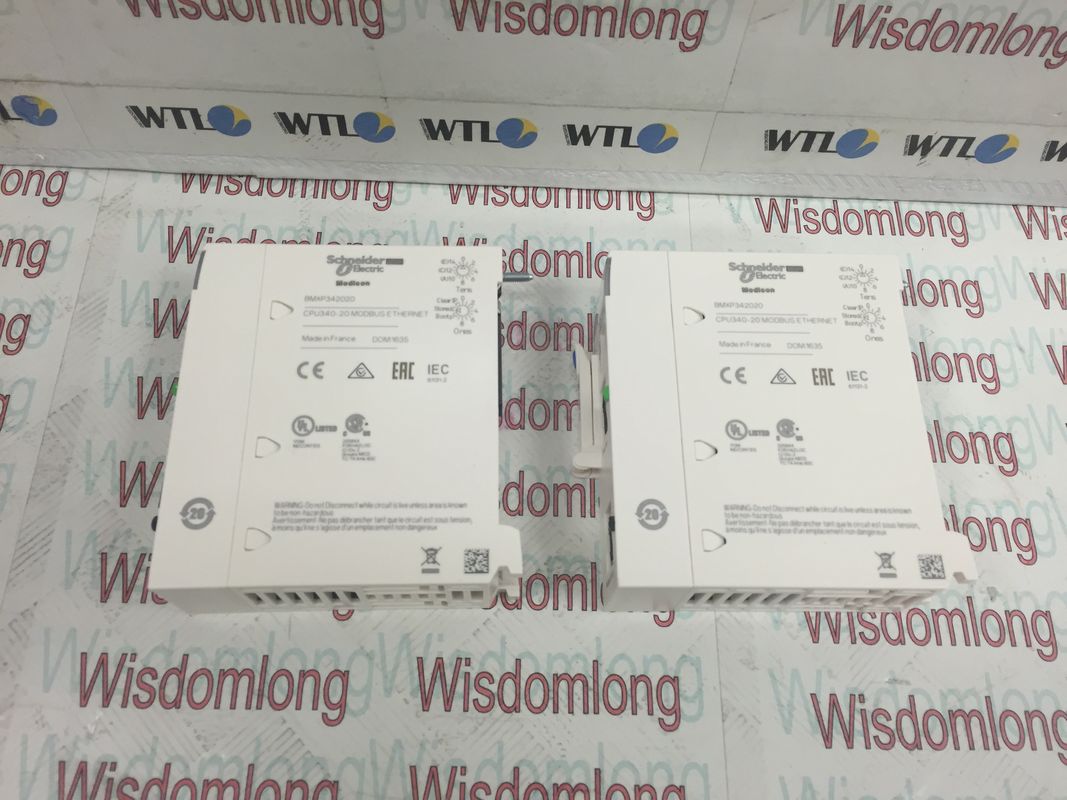 BMXP342020 unità di elaborazione, Modicon M340, + un ingresso/uscita discreto di 256 analoghi 1024 massimi, Modbus, Ethernet