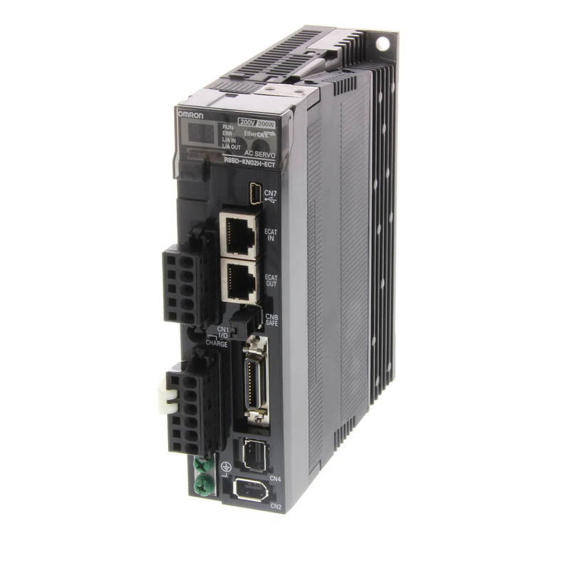 Il SERVO DRIVER 2.5A 120V di OMRON R88D-KT02L CARICA 200 W 230 VCA da 50 W a 1,5 chilowatt