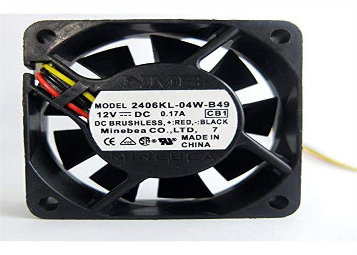 3-CAVO ASSIALE DEL TACHIMETRO DELLA COSTOLA DEL FAN 60X15MM 12VDC 15.9CFM DI CC DI MINEBEA NMB 2406KL-04W-B49