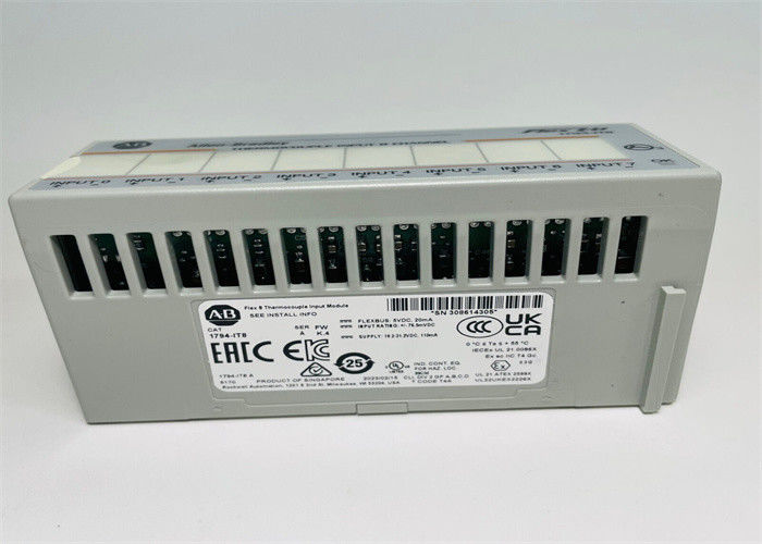 La termocoppia di 1794-IT8 ALLEN BRADLEY Flex 8 ha introdotto il modulo che un MILLIVOLT di 8 PUNTI HA VALUTATO 150 mA 24 VCC
