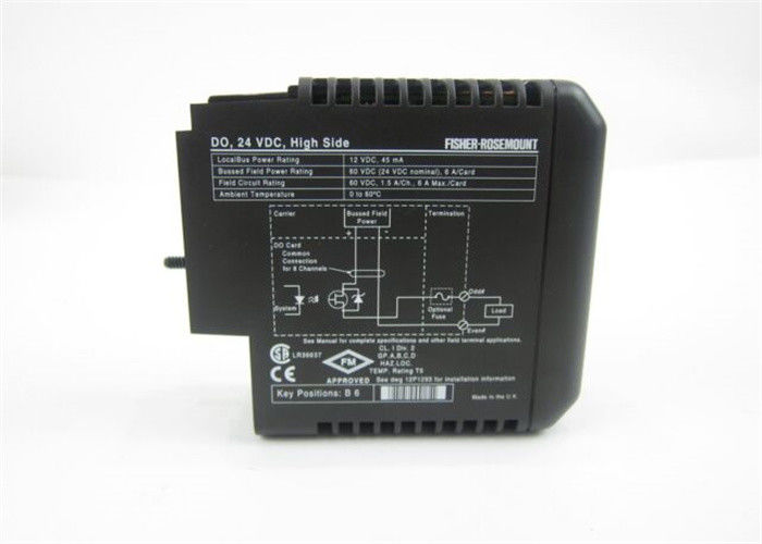 EMERSON KJ3001X1-BJ1 HA INTRODOTTO LA CARTA DI DELTA V HIGH-SIDE DEL MODULO 24 VCC 45 MA