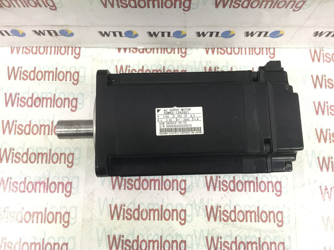 Stato nuovissimo industriale di Yaskawa SGMAS-12A2A21 1150W 200V del servomotore del CE