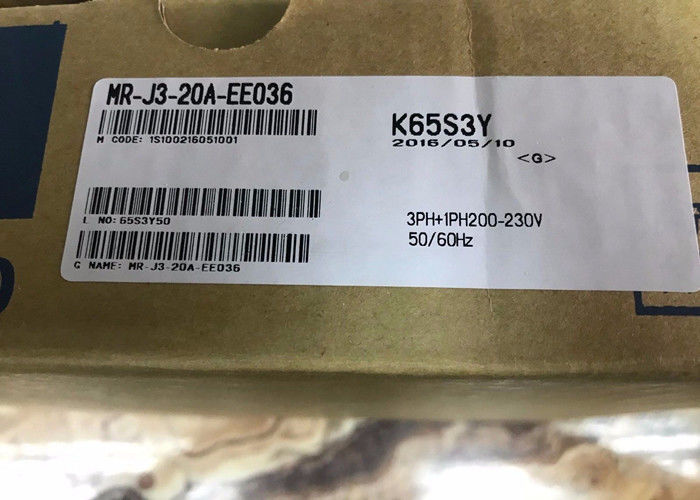 MITSUBISHI AC Servo Amplificatore MR-J3-20A-EE036 Industrial Drive 200W 170V 0-360Hz 1.5A