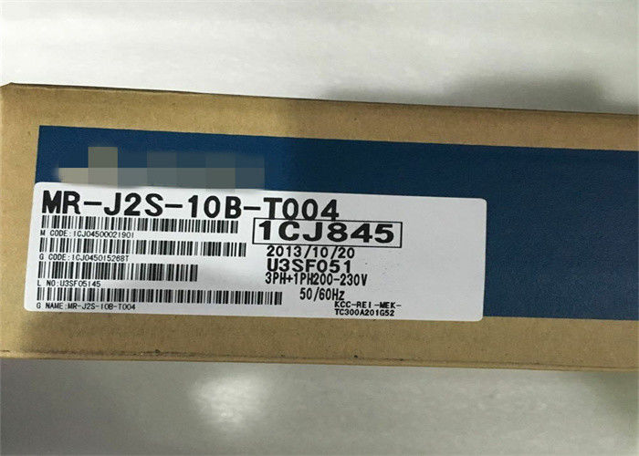 Azionamento industriale dell'AMPLIFICATORE MR-J2S-10B-T004 di CA 100W di Mitsubishi Electric servo NUOVO in azione