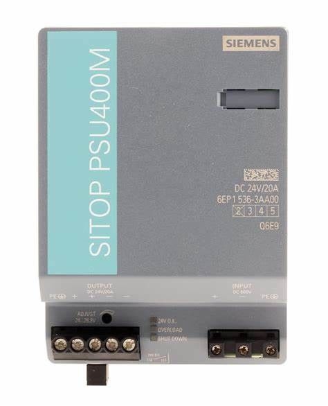 SIEMNES 6EP1536-3AA00 SITOP PSU400M 20 un input del convertitore di DC/DC: Uscita di CC di 600 V: 24 V DC/20 A