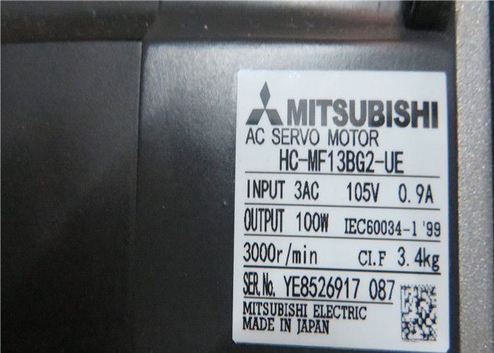 SERVOMOTORE HC-MF13BG2-UE di CA di Mitsubishi 100W CON L'INGRANAGGIO NUOVO in azione