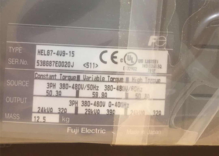 Parti elettriche 3PH 380-480V 50-60Hz dell'elevatore dell'invertitore HELG7-4V9-15 Hitachi di Fuji NUOVE in azione
