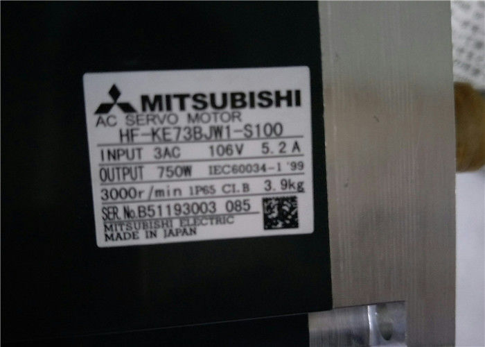 Mitsubishi 750W MR-E Super AC Servo motor HF-KE73BJW1-S100 NUOVO in magazzino