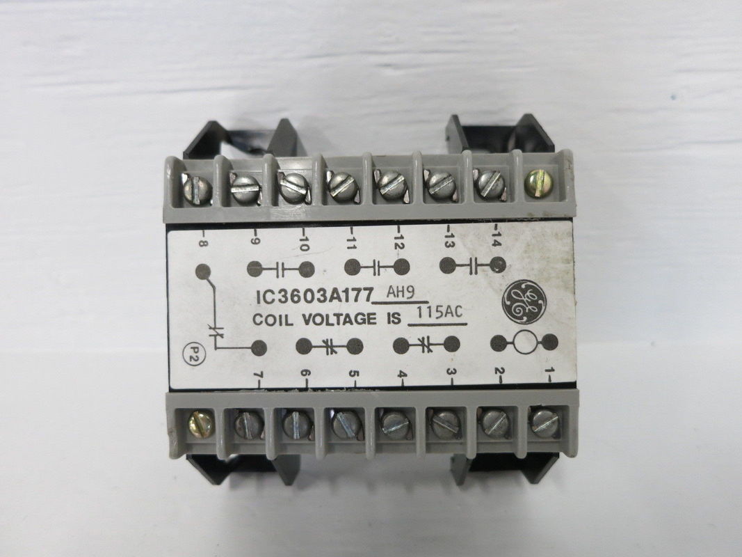 Relai GENERAL ELECTRIC IC3606SANB1 creato da General Electric per le serie Mark I e Mark II