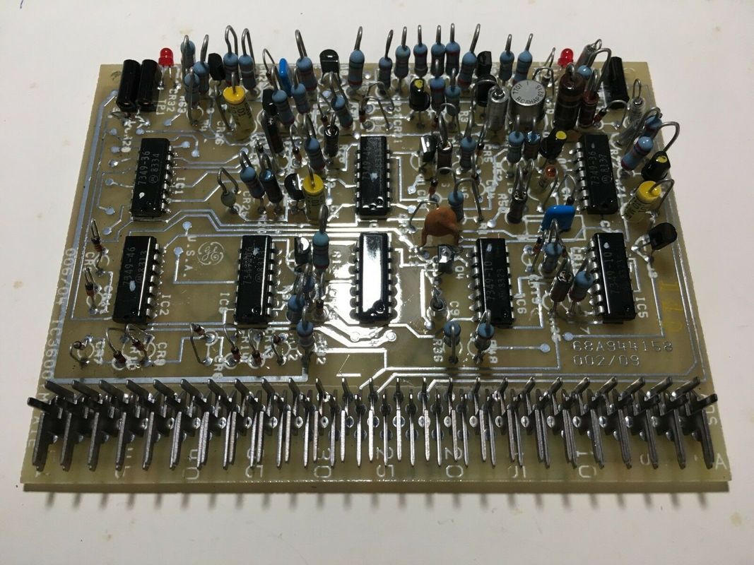 Scheda IC3600VMPA1 prodotta da General Electric presente nella linea Mark I e Mark II