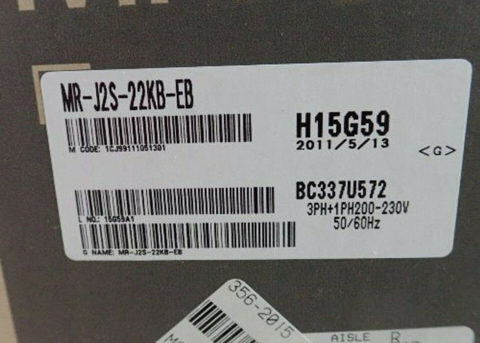 MITSUBISHI Industrial AC SERVO DRIVE MR-J2S-22KB-EB 22KW MR-J Servo Amplificatore 400V NUOVO