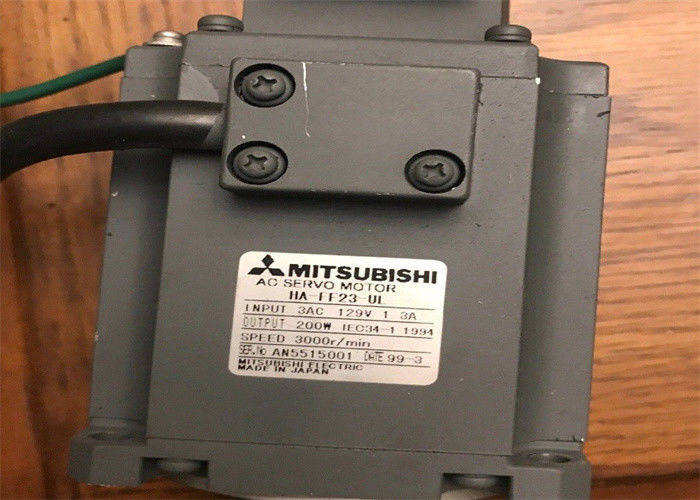 Mitsubishi NEW 200W AC SERVO MOTOR HA-FF23-UL 3AC 129V 1.3A 3000 giri al minuto