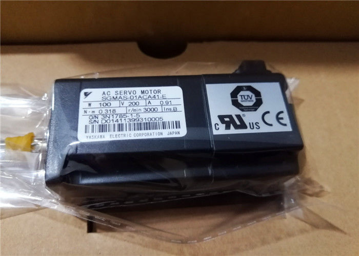 YASKAWA SGMAH Sigma II SGMAS-01ACA61 AC SERVO MOTORE 100W 0.91A 0.318N.m