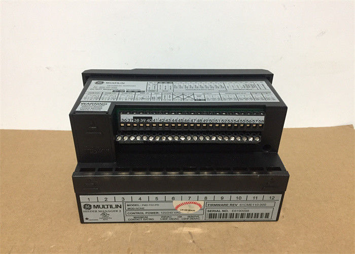 GE Multilin FM2 Feeder Manager 2 FM2-722-PD Switch Control Power 240VAC Relay universale