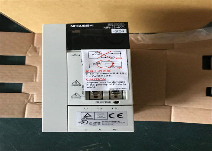 Mitsubishi Electric Industrial 400W 3Phase AC Servo Amplificatore MR-J2-40D-S24 NUOVO Motor Drive