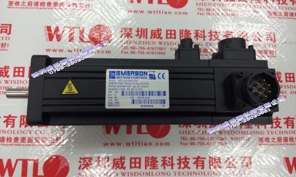 Emerson - MGE-208-CBNS-0000 - Tecniche di controllo Servomotori - Servomotore MG