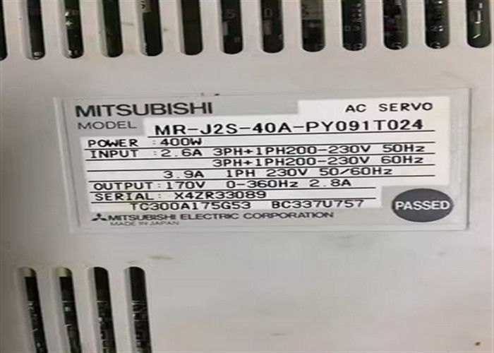 Servomotore a corrente continua ad alta coppia MR-J2S-40A-PY091 giapponese per macchine industriali