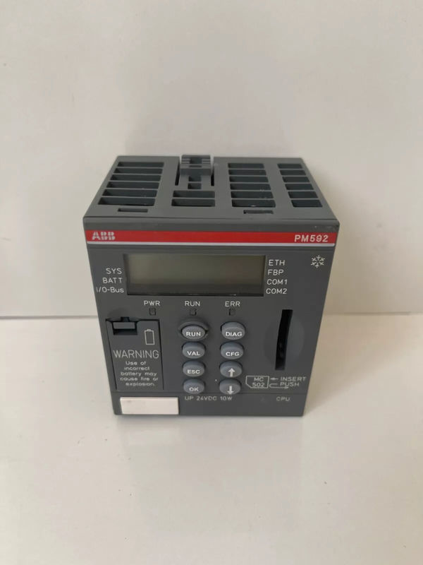 24V ABB PM592-ETH Digital IO Processor Module Nuova scatola originale