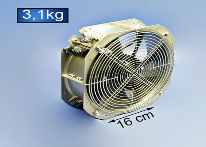 ABB 3AUA0000125508 W2E250-HL06-21 LONG-LIFE FAN, AXIAL Peso netto del prodotto è di 3,12 kg
