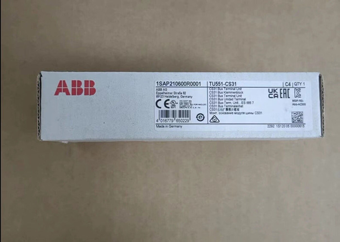 ABB TU551-CS31 Unità terminale di interfaccia per terminali a vite del protocollo CS31 (TU551-CS31)