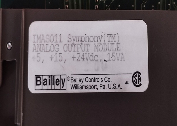 ABB IMASO11, Modulo di uscita analogico I-O_Module Prodotto altezza netta 358,14 mm