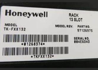Honeywell PLC Module TK-FXX132 Scalatura Cassaio rivestito 13 Amp Tamb Max=60 C