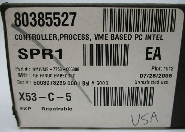 GE Fanuc Automation VMIVME-7750-666000 VME basato su processore Pentium III