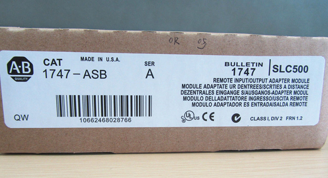 SLC Modulo di adattatore I/O remoto 1747-ASB AB Marchio CE certificato