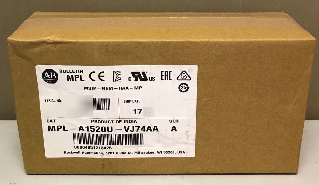 ALLEN-BRADLEY MPL-A1520U-VJ74AA MPL-serie MPL 240V servomotore rotativo CA