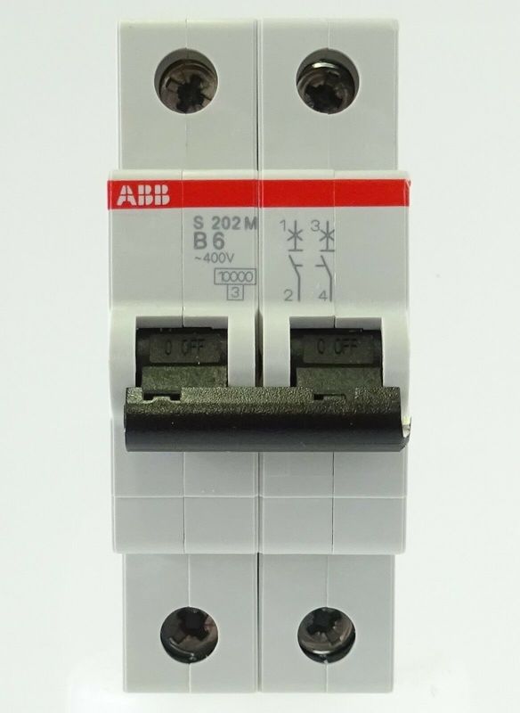 ABB 2cds272001r0065 s202m-b6 Interruttore di serie S200